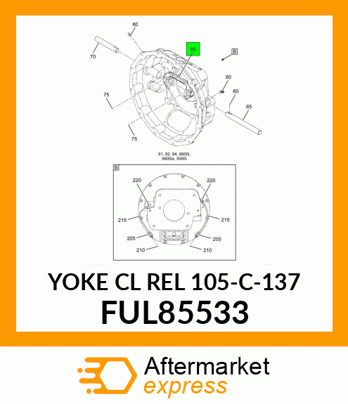 YOKE CL REL 105-C-137 FUL85533