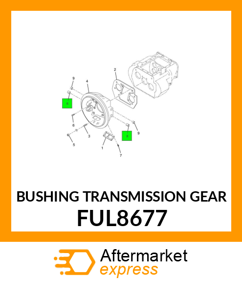 BUSHING TRANSMISSION GEAR FUL8677