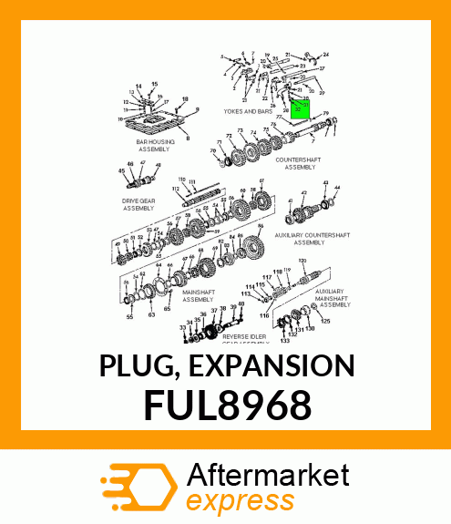 PLUG, EXPANSION FUL8968