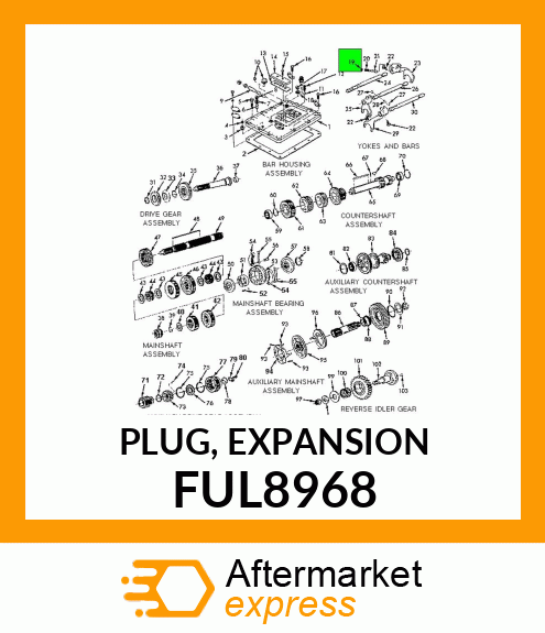 PLUG, EXPANSION FUL8968