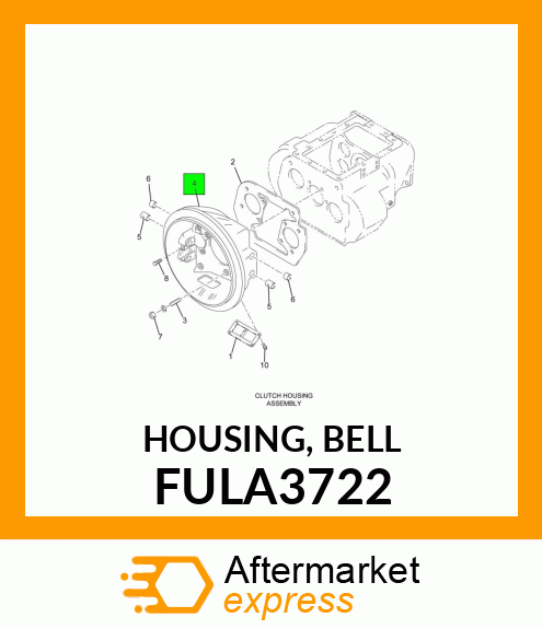 HOUSING, BELL FULA3722