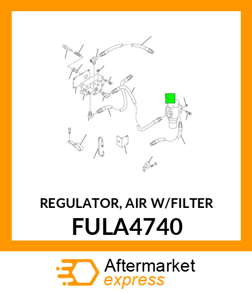 REGULATOR, AIR W/FILTER FULA4740