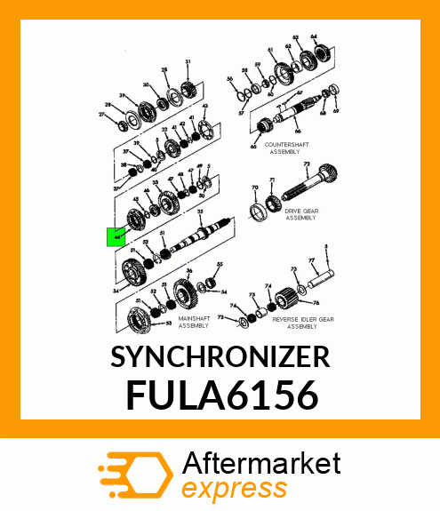 SYNCHRONIZER FULA6156