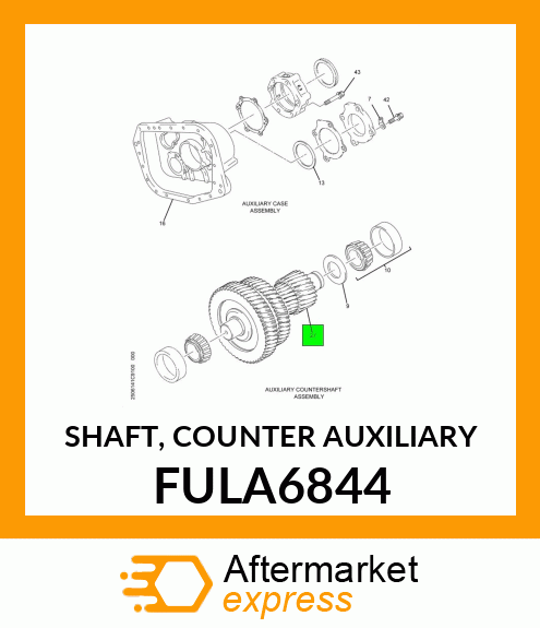 SHAFT, COUNTER AUXILIARY FULA6844