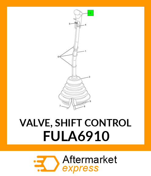 VALVE, SHIFT CONTROL FULA6910