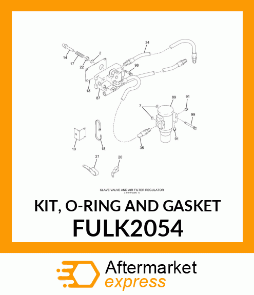 KIT, O-RING AND GASKET FULK2054