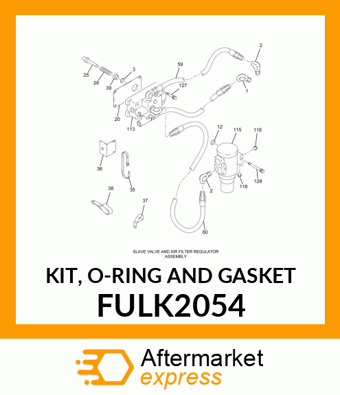 KIT, O-RING AND GASKET FULK2054