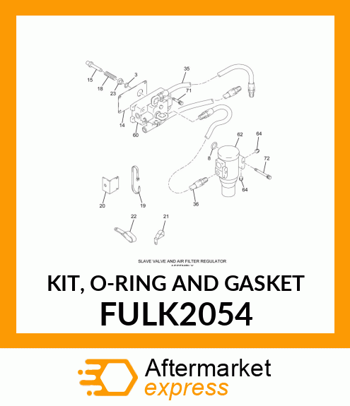 KIT, O-RING AND GASKET FULK2054