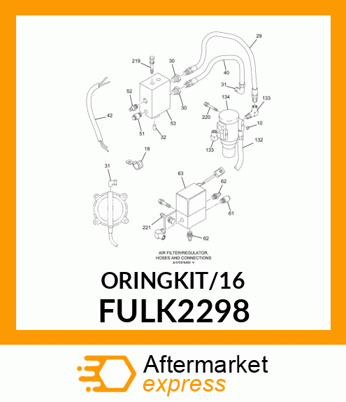 KIT, O-RING AND GASKET FULK2298