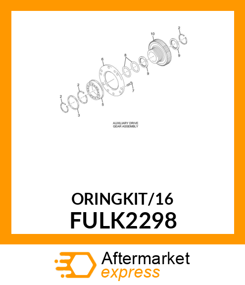 KIT, O-RING AND GASKET FULK2298