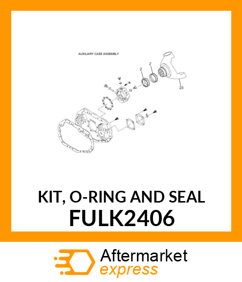 KIT, O-RING AND SEAL FULK2406