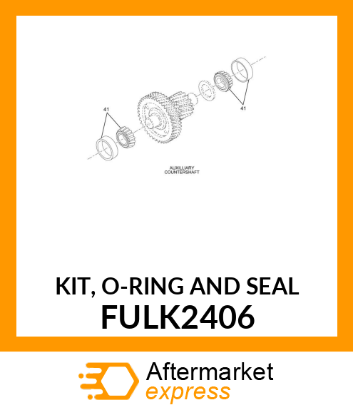 KIT, O-RING AND SEAL FULK2406