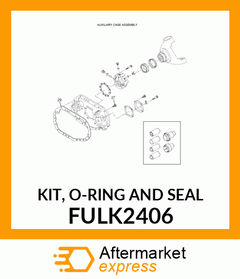 KIT, O-RING AND SEAL FULK2406