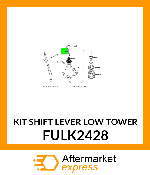 KIT SHIFT LEVER LOW TOWER FULK2428