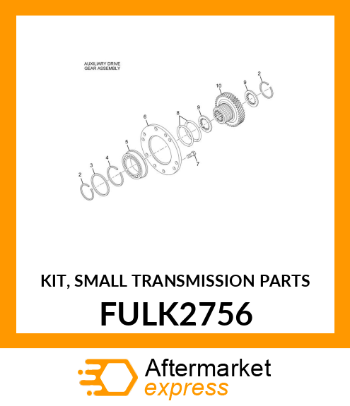 KIT, SMALL TRANSMISSION PARTS FULK2756