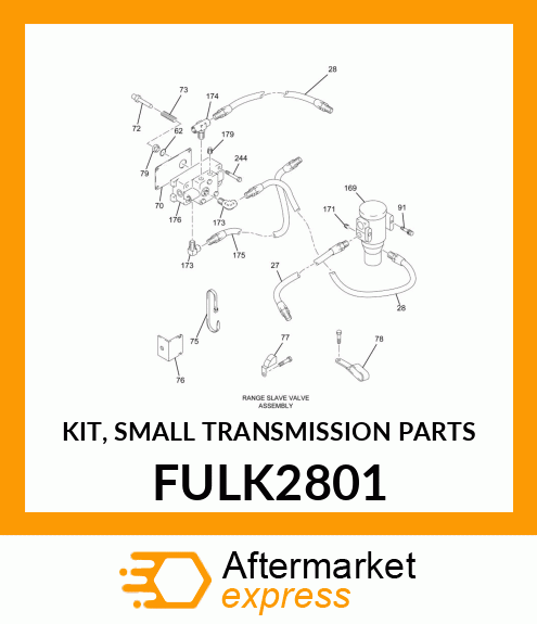 KIT, SMALL TRANSMISSION PARTS FULK2801