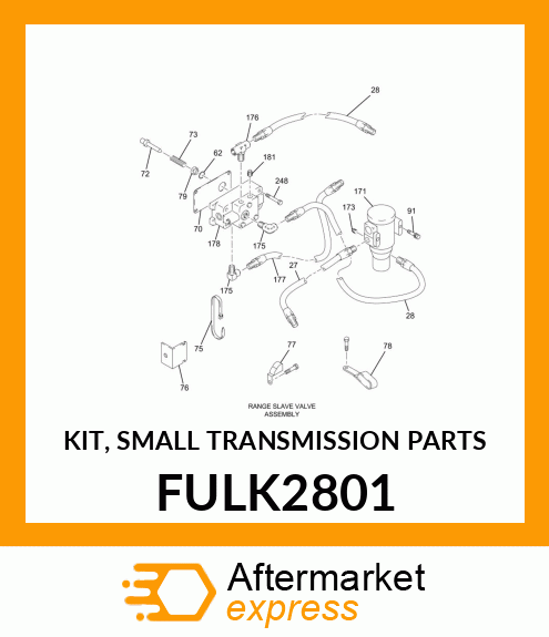 KIT, SMALL TRANSMISSION PARTS FULK2801