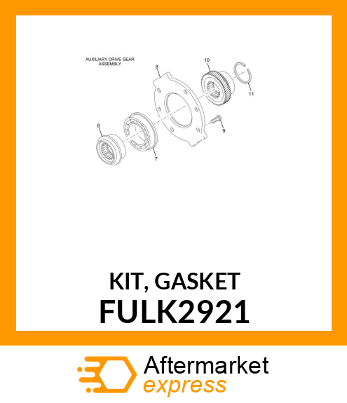 KIT, GASKET FULK2921