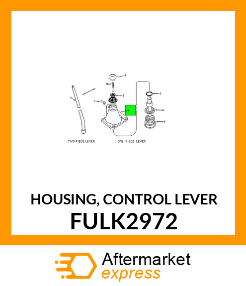 HOUSING, CONTROL LEVER FULK2972