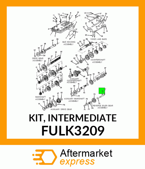 KIT, INTERMEDIATE FULK3209