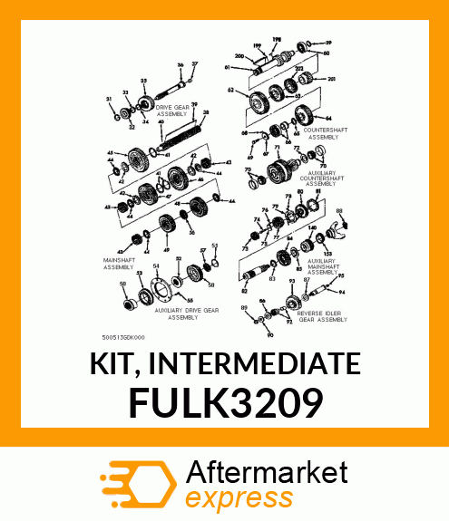 KIT, INTERMEDIATE FULK3209