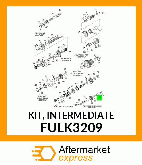 KIT, INTERMEDIATE FULK3209