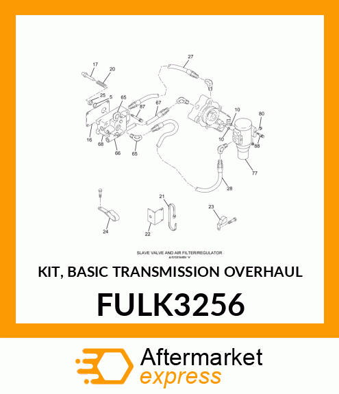 KIT, BASIC TRANSMISSION OVERHAUL FULK3256