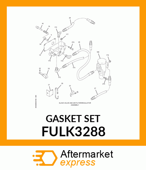 GASKET SET FULK3288