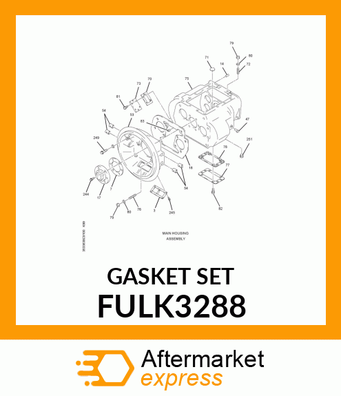 GASKET SET FULK3288