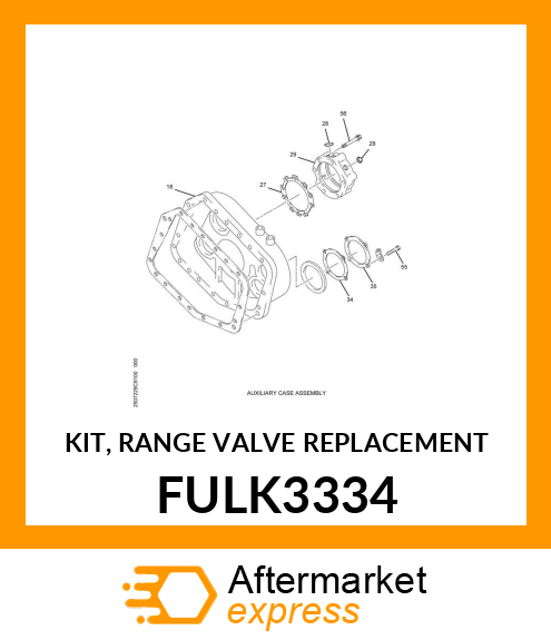 KIT, RANGE VALVE REPLACEMENT FULK3334