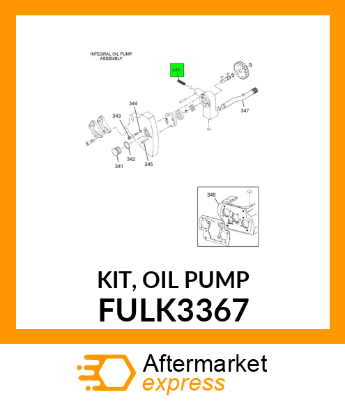 KIT, OIL PUMP FULK3367