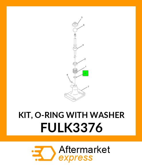 KIT, O-RING WITH WASHER FULK3376