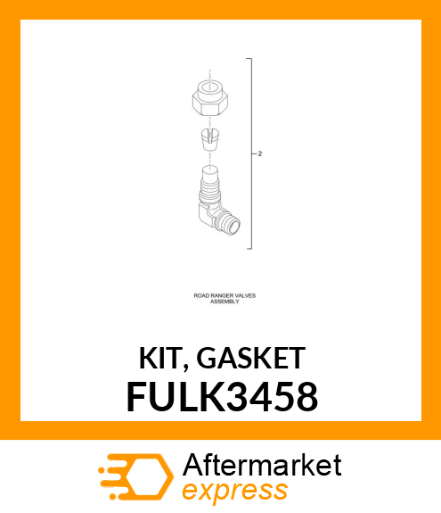 KIT, GASKET FULK3458