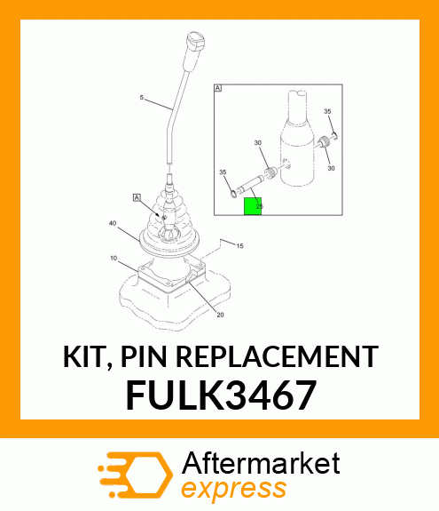 KIT, PIN REPLACEMENT FULK3467