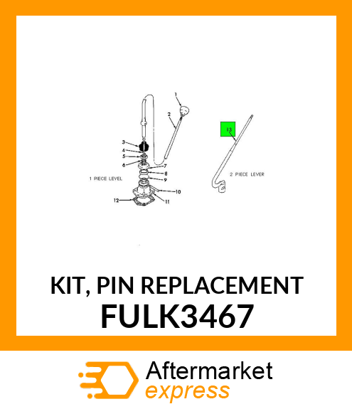 KIT, PIN REPLACEMENT FULK3467