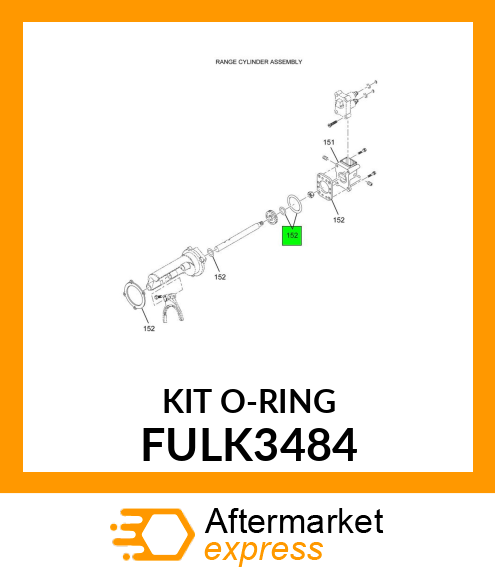 KIT O-RING FULK3484
