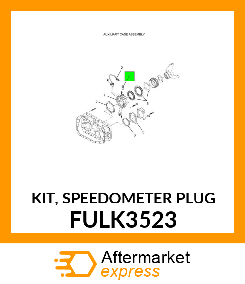 KIT, SPEEDOMETER PLUG FULK3523