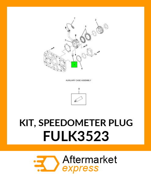 KIT, SPEEDOMETER PLUG FULK3523