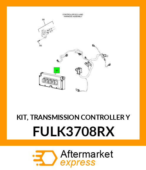 KIT, TRANSMISSION CONTROLLER Y FULK3708RX