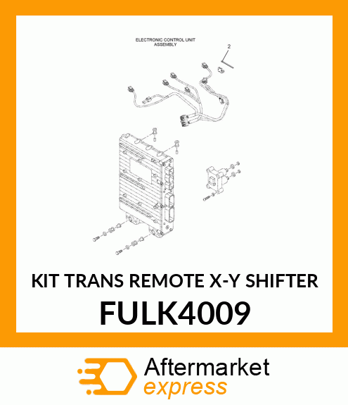 KIT TRANS REMOTE X-Y SHIFTER FULK4009