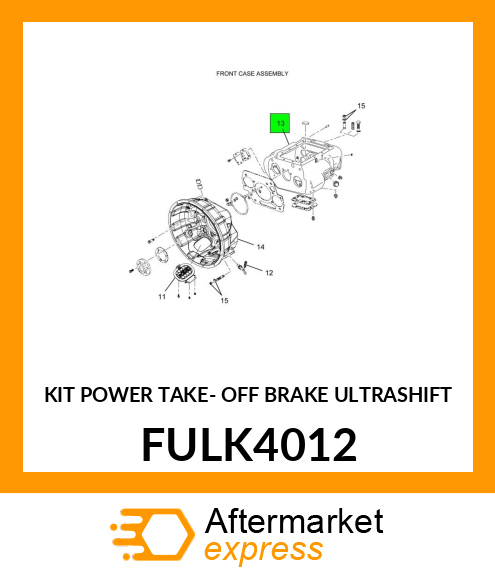 KIT POWER TAKE- OFF BRAKE ULTRASHIFT FULK4012