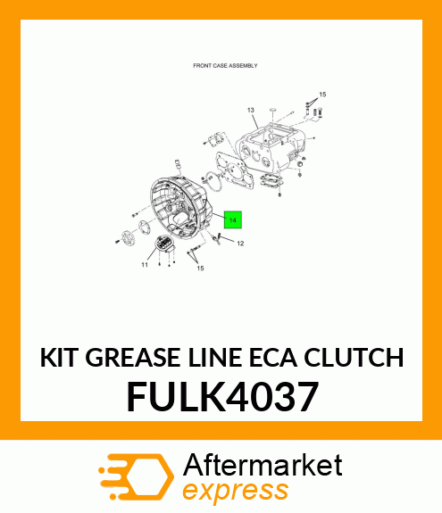 KIT GREASE LINE ECA CLUTCH FULK4037