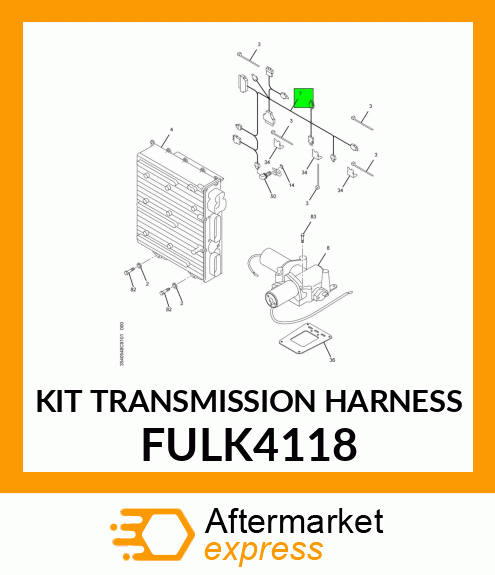 KIT TRANSMISSION HARNESS FULK4118