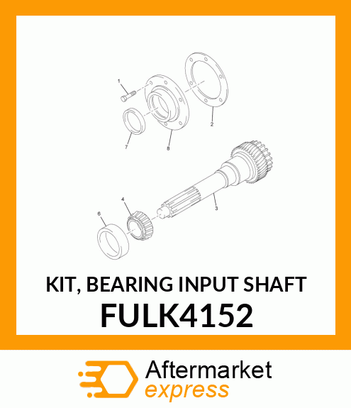 KIT, BEARING INPUT SHAFT FULK4152