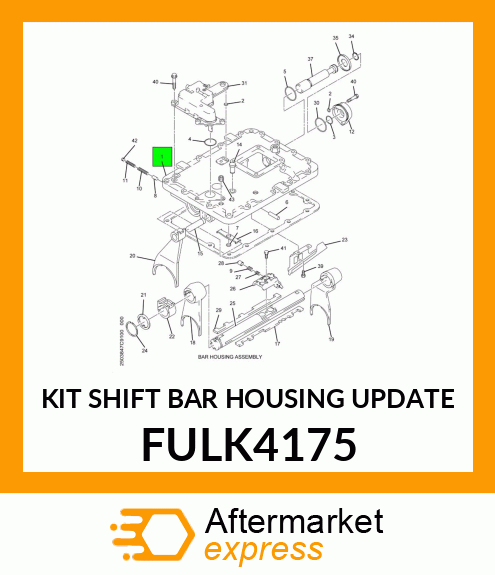 KIT SHIFT BAR HOUSING UPDATE FULK4175