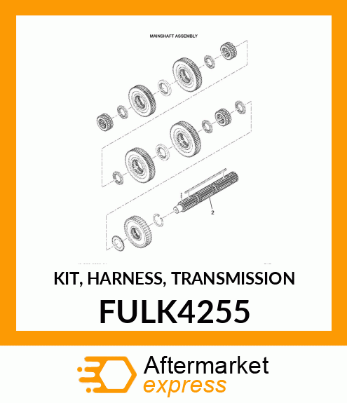 KIT, HARNESS, TRANSMISSION FULK4255