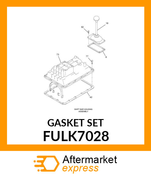 GASKET SET FULK7028