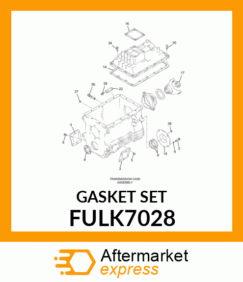 GASKET SET FULK7028