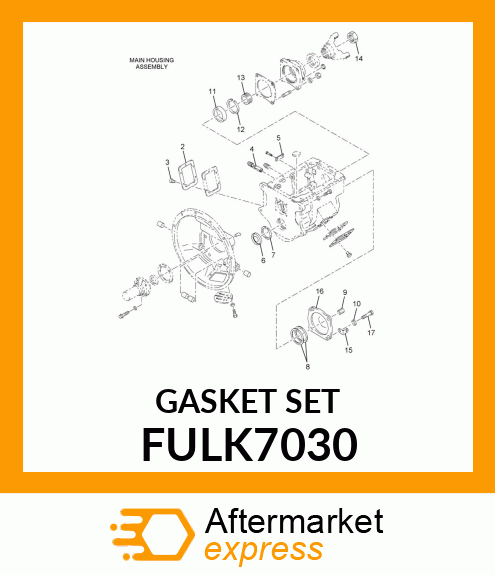 GASKET SET FULK7030