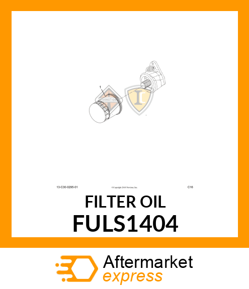 FILTER OIL FULS1404